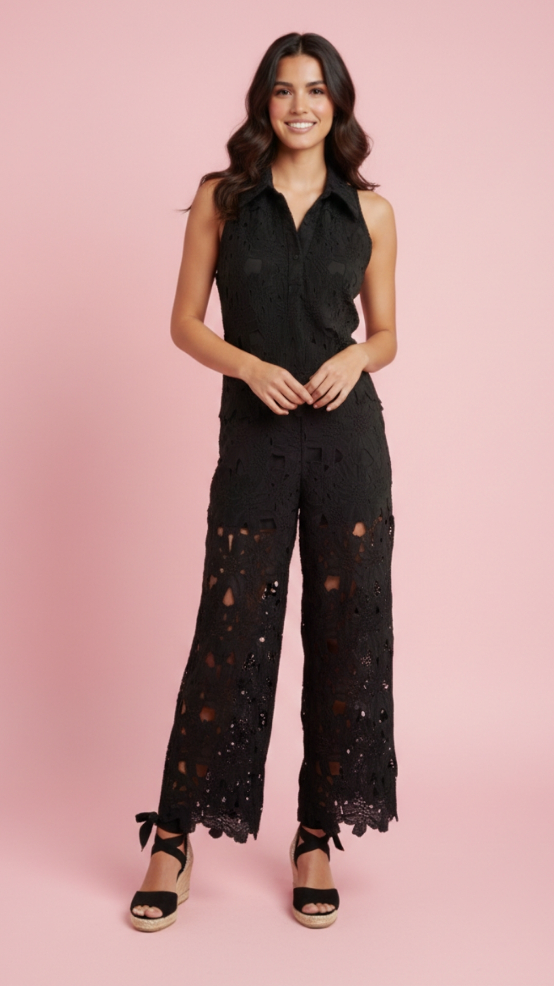 SET DE PANTALON LARGO