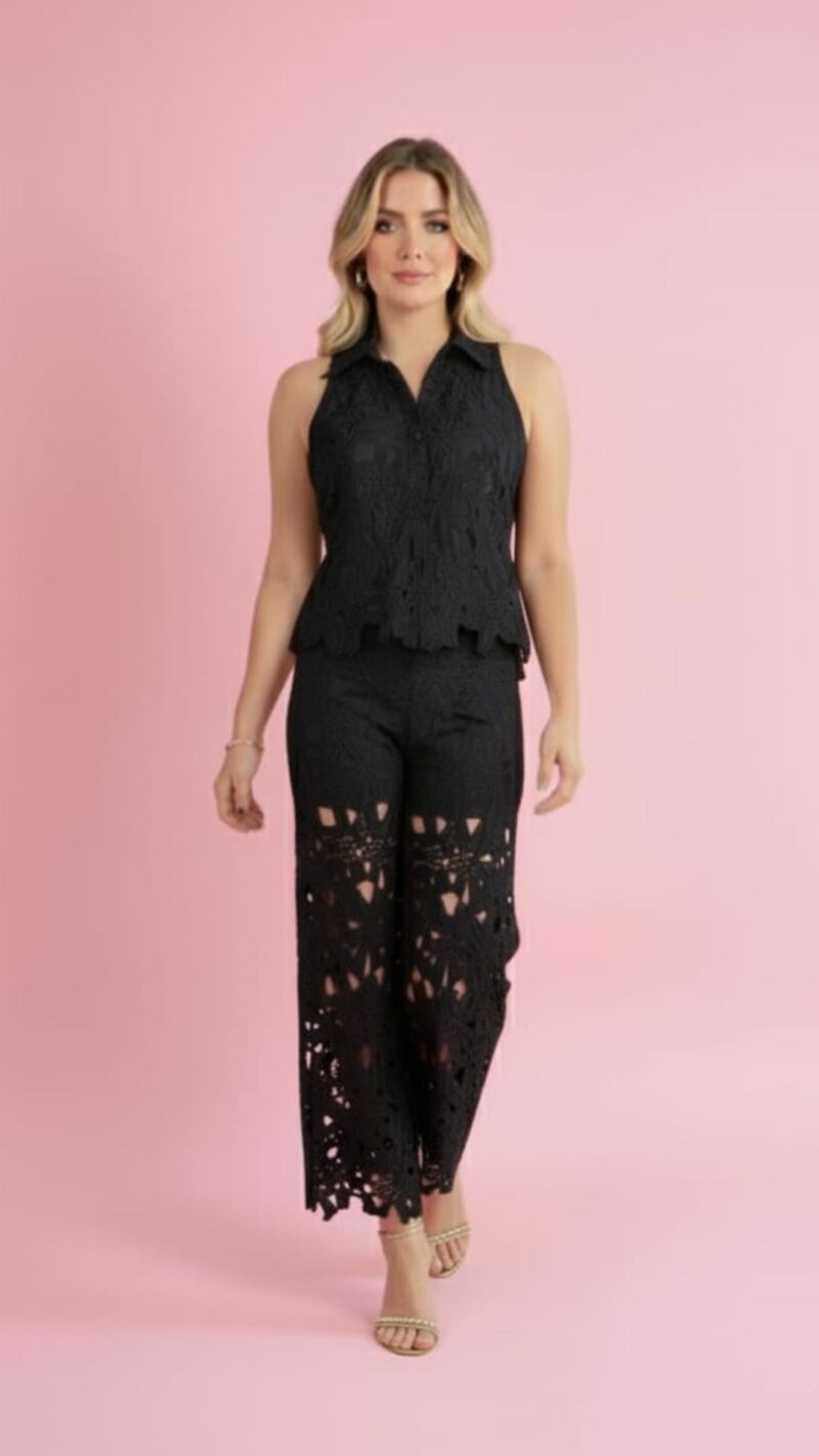 SET DE PANTALON LARGO