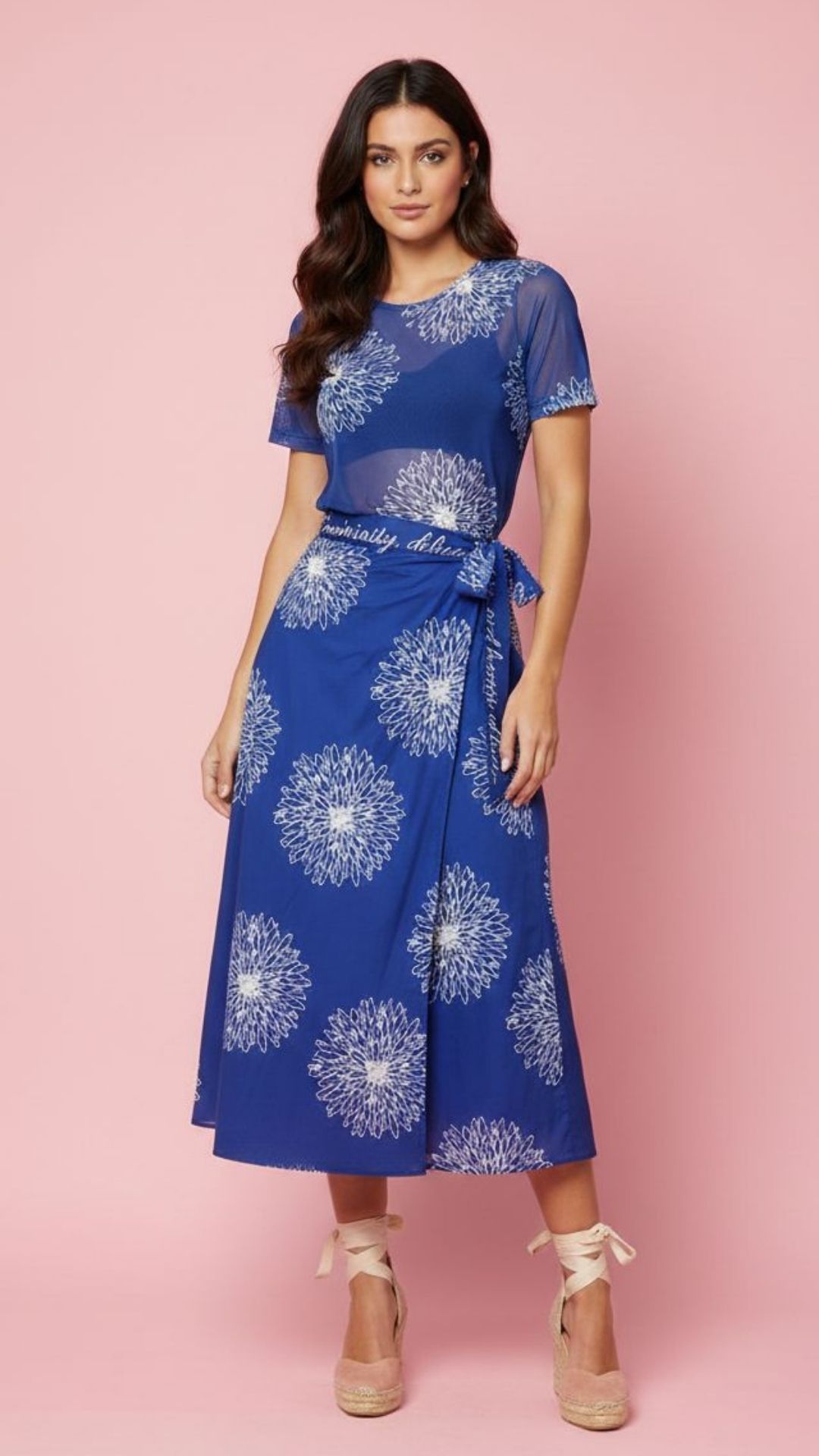 SET BLUSA Y FALDA LARGA DAMA