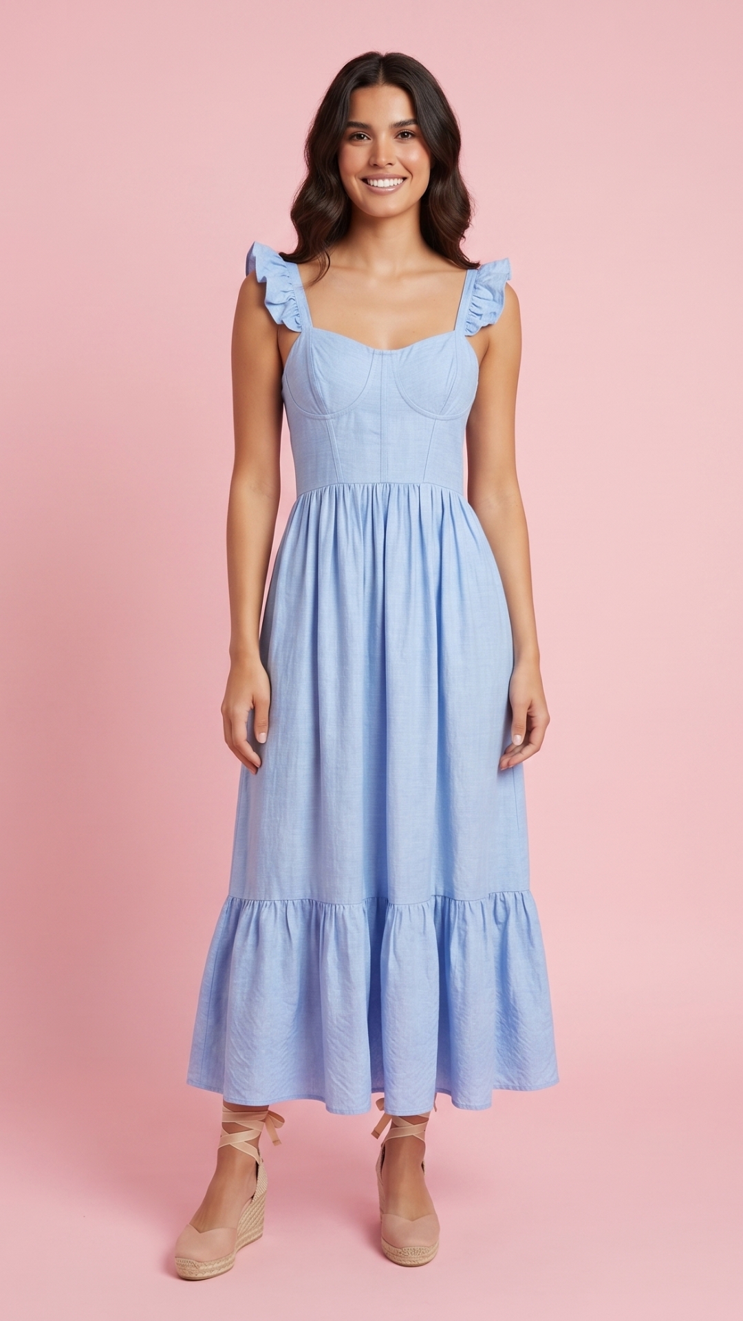 VESTIDO LARGO DAMA