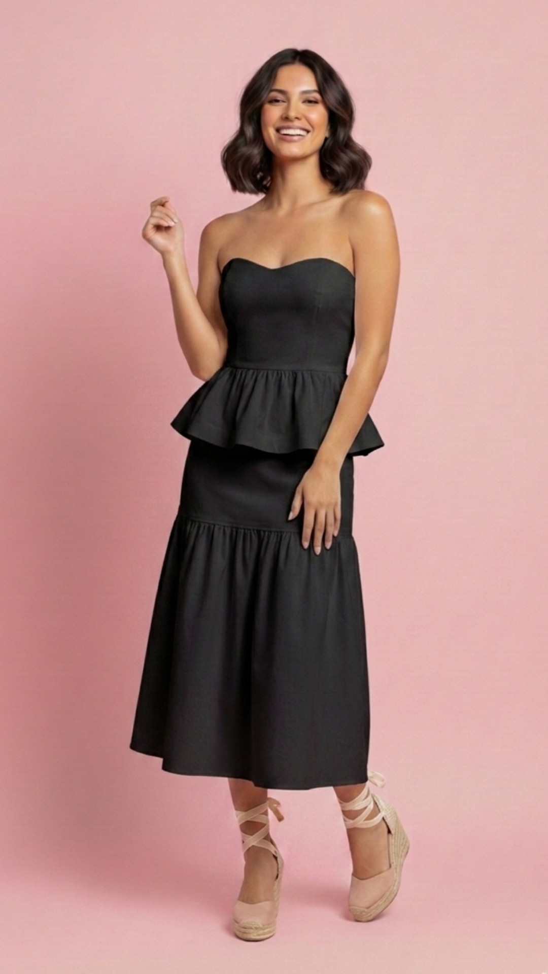 SET BLUSA Y FALDA LARGA DAMA