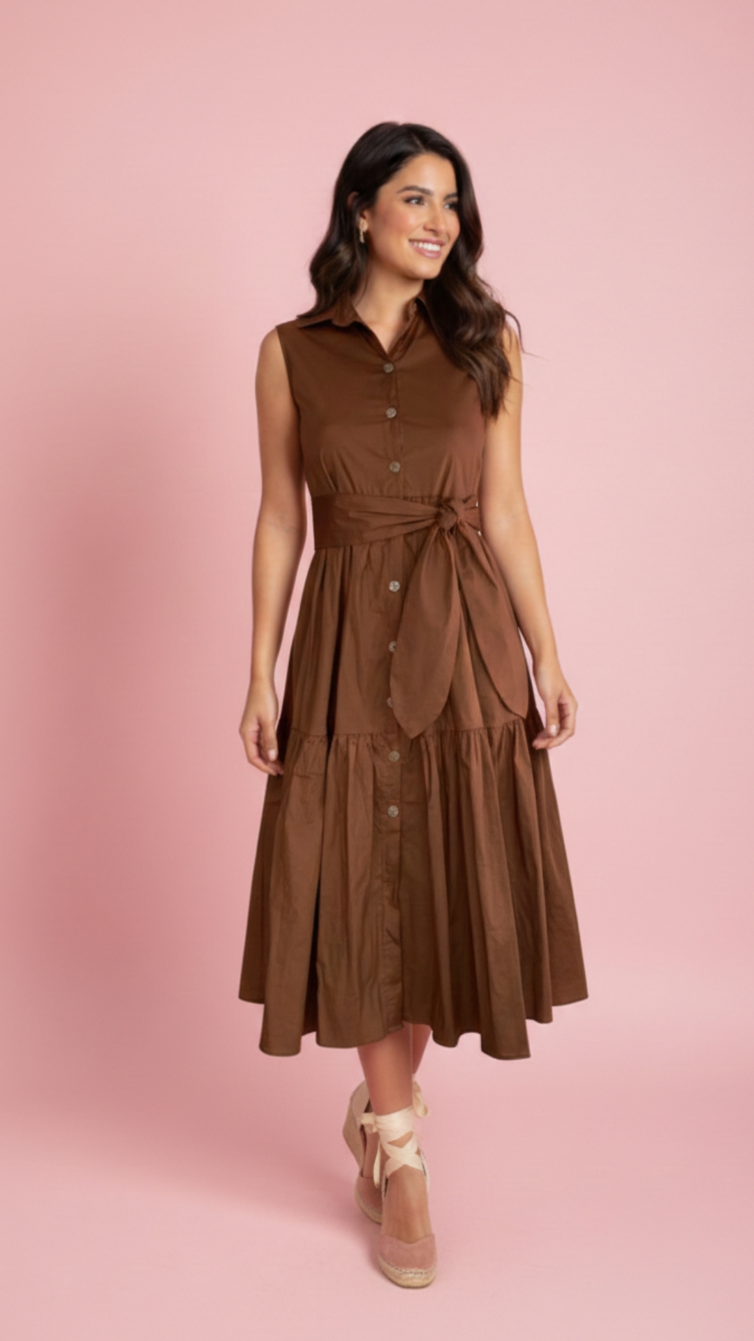 VESTIDO MIDI PINK