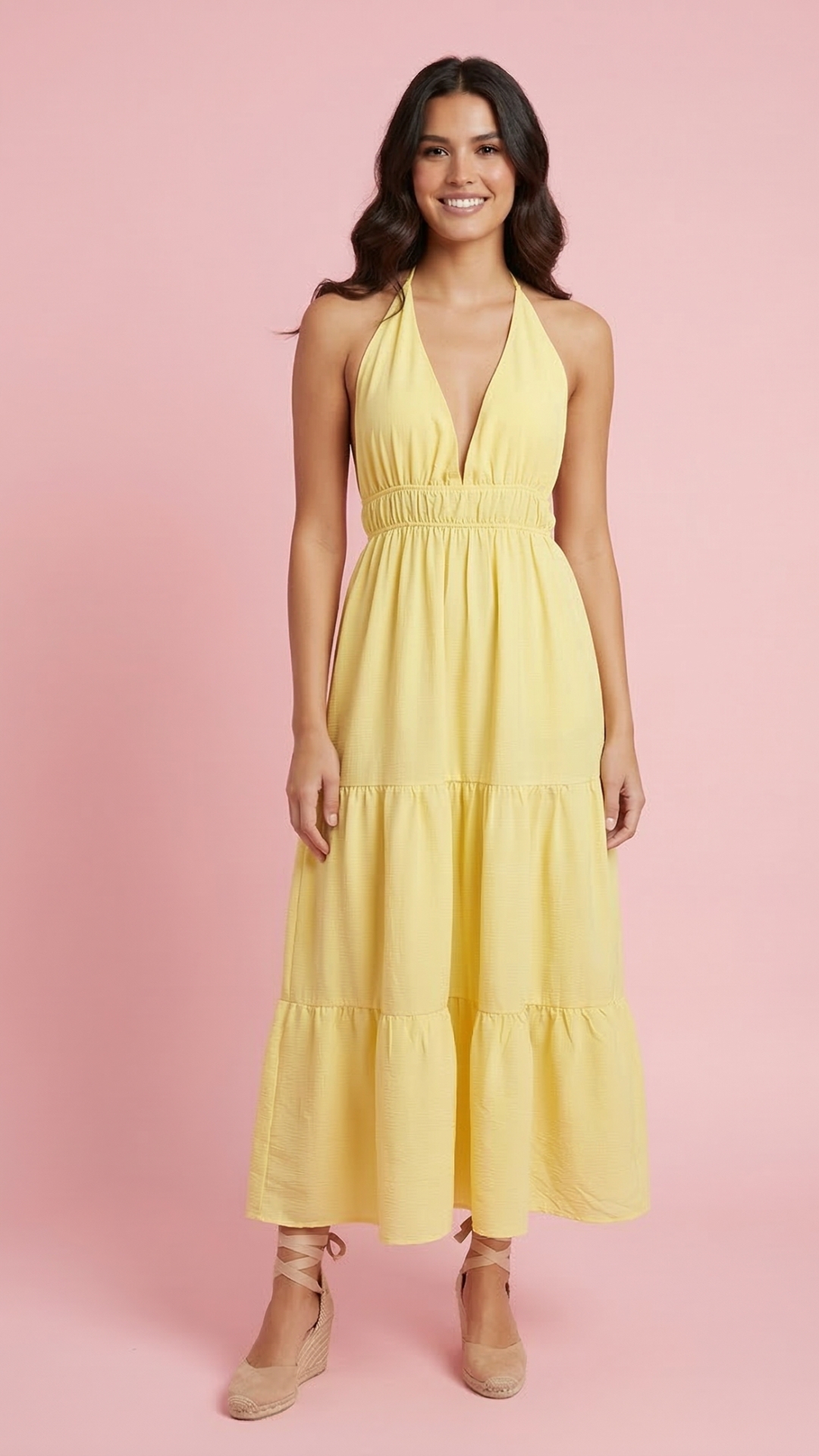 VESTIDO LARGO DAMA