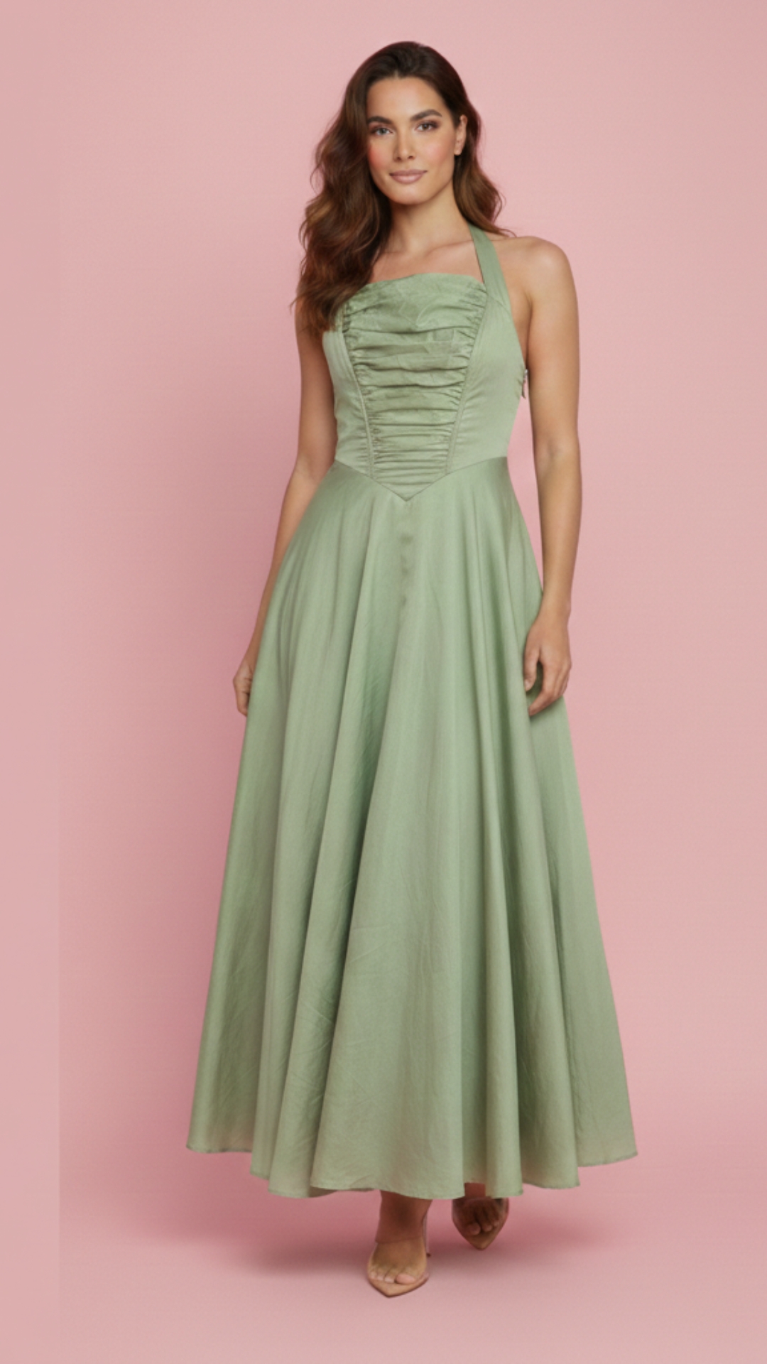 VESTIDO LARGO DAMA