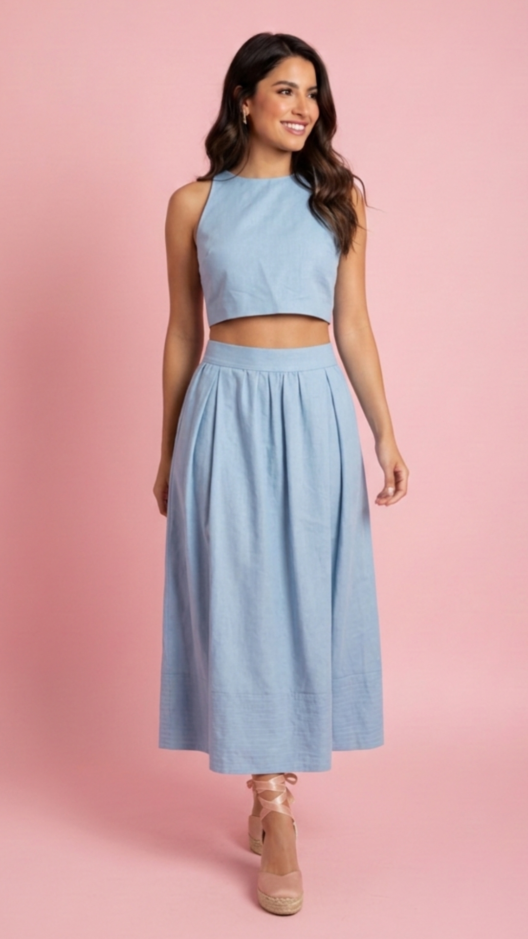 SET BLUSA Y FALDA DAMA