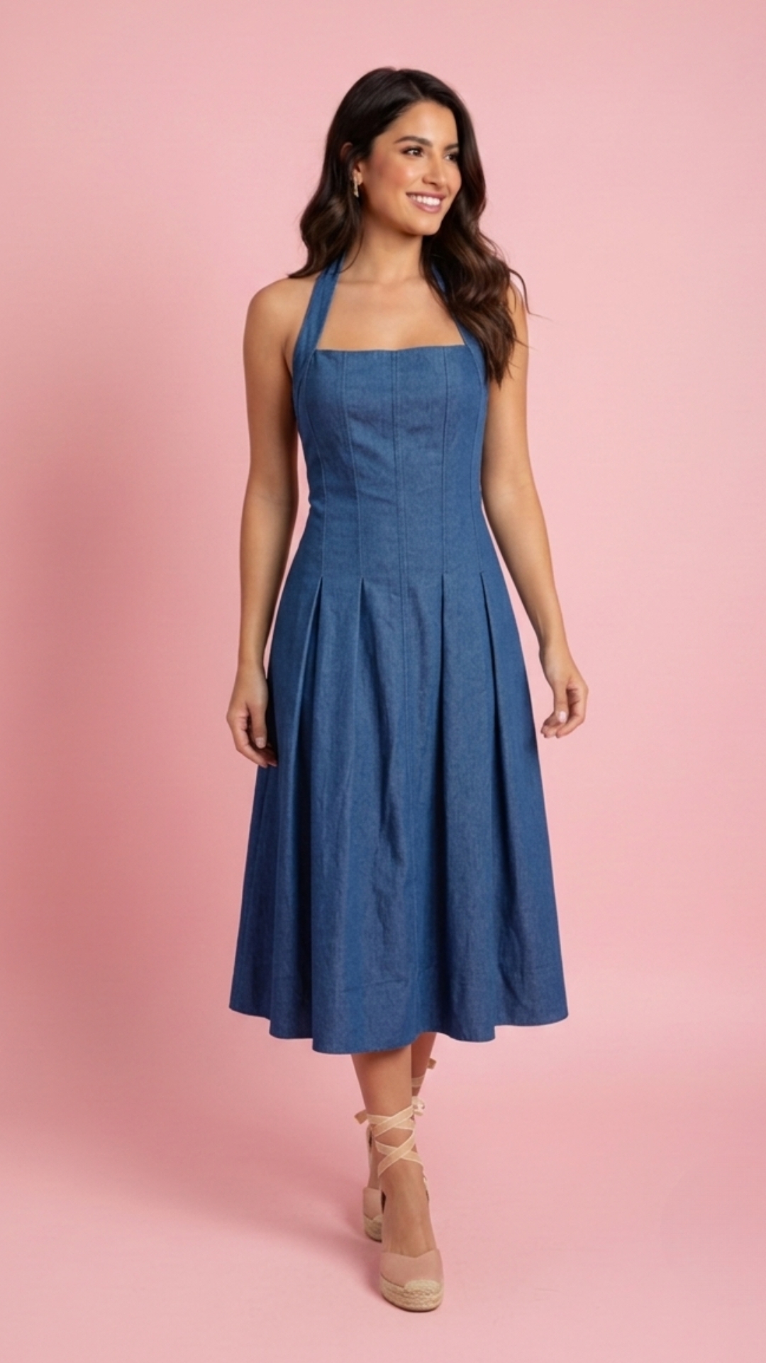 VESTIDO MIDI DAMA