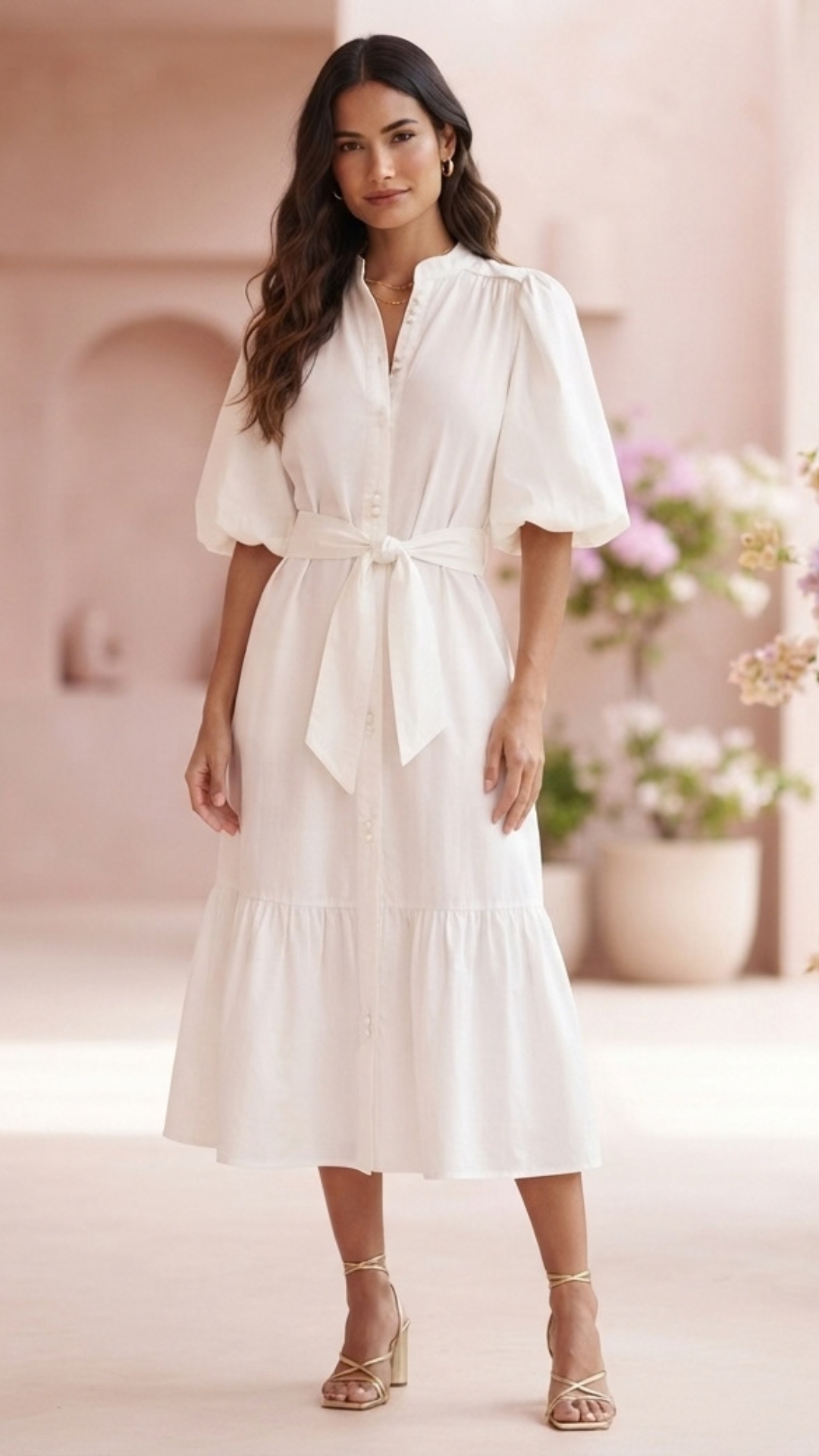 VESTIDO MIDI DAMA