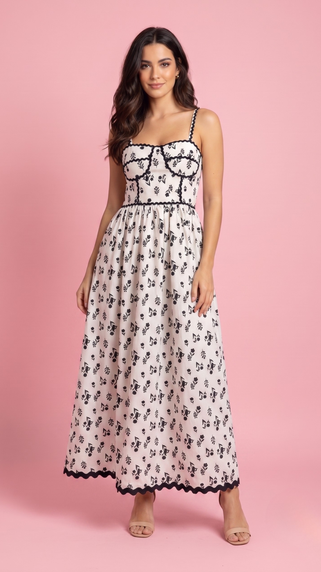 VESTIDO MIDI DAMA