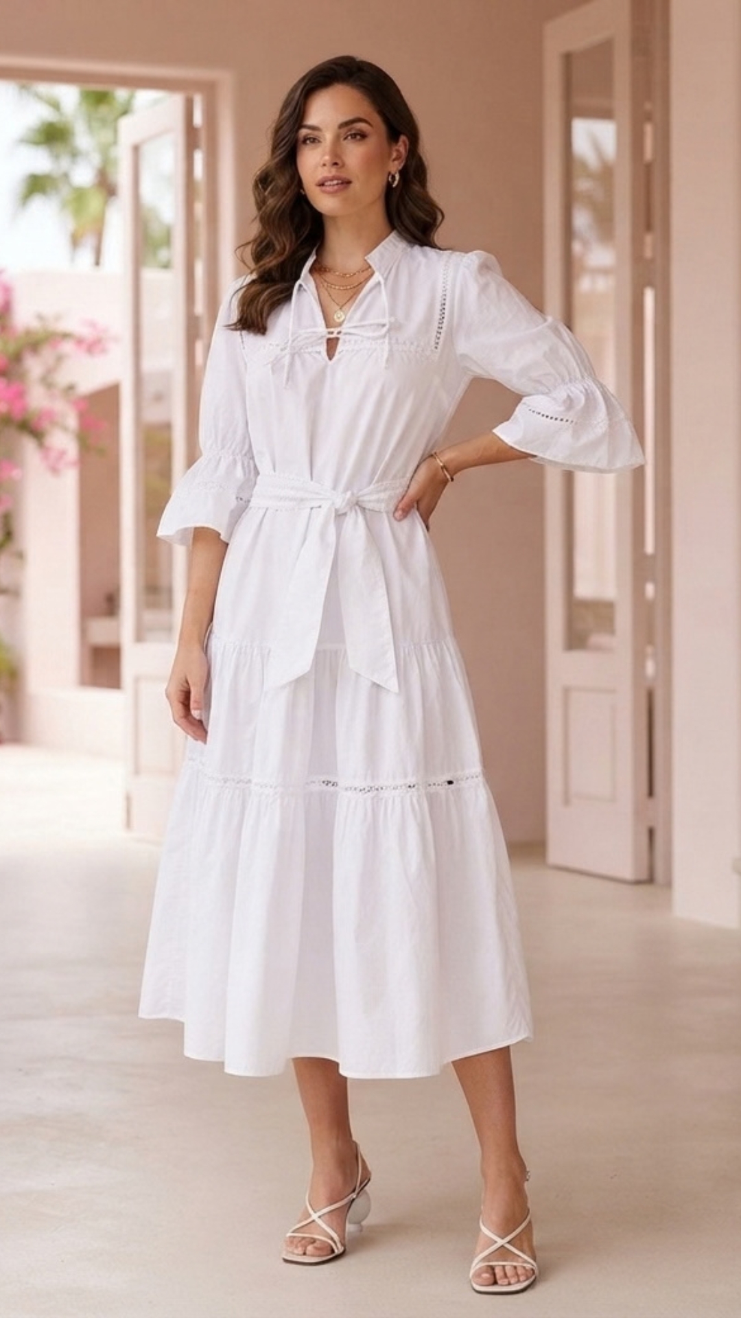 VESTIDO MIDI DAMA