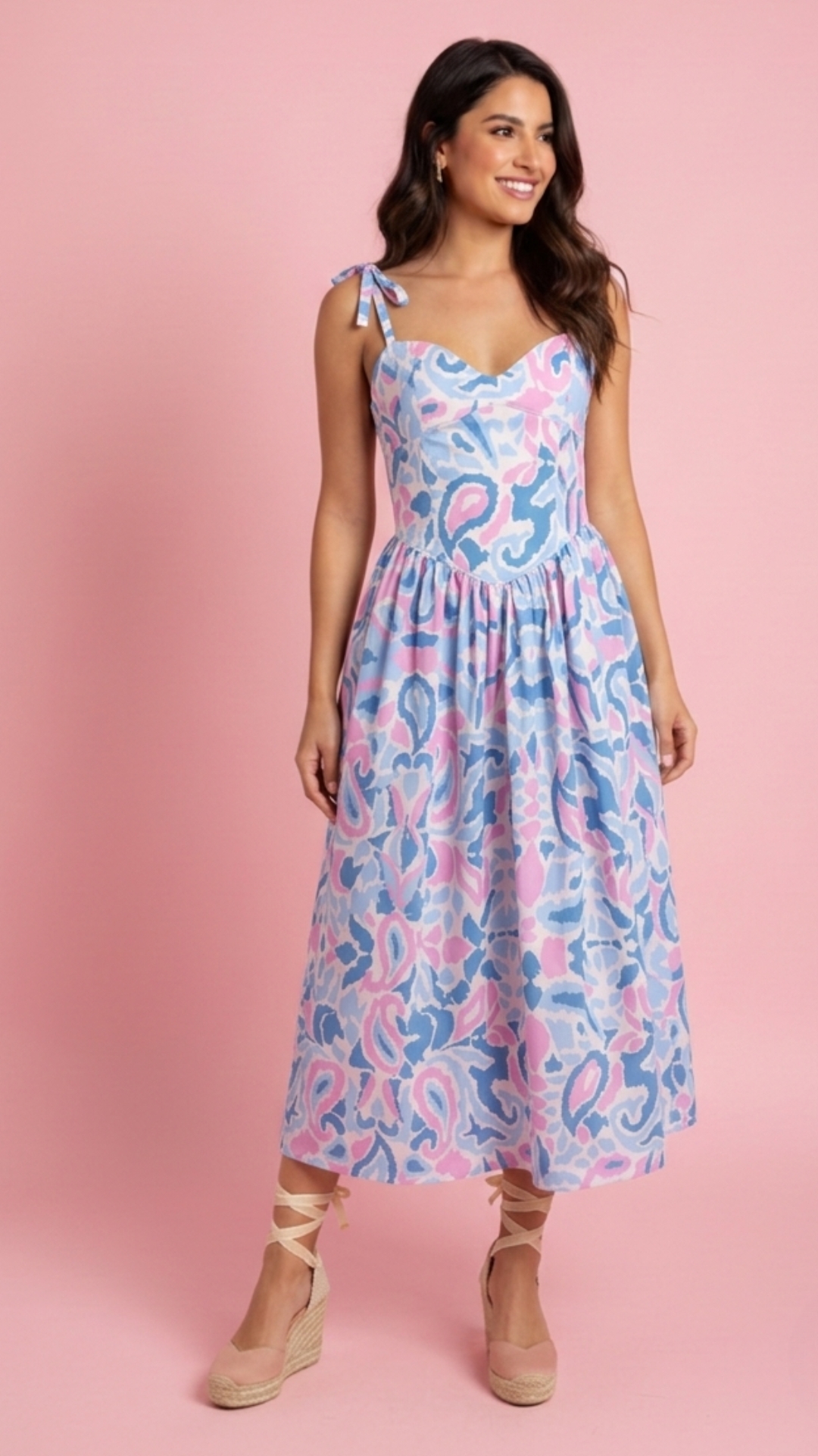 VESTIDO MIDI PINK