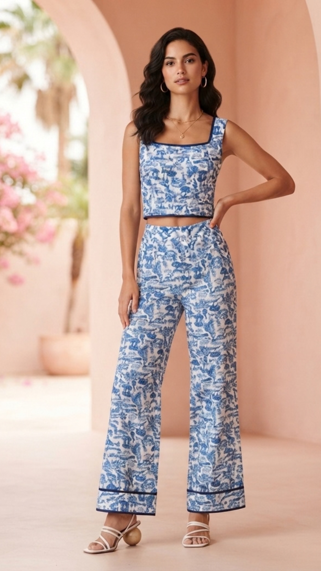 SET BLUSA Y PANTALON DAMA