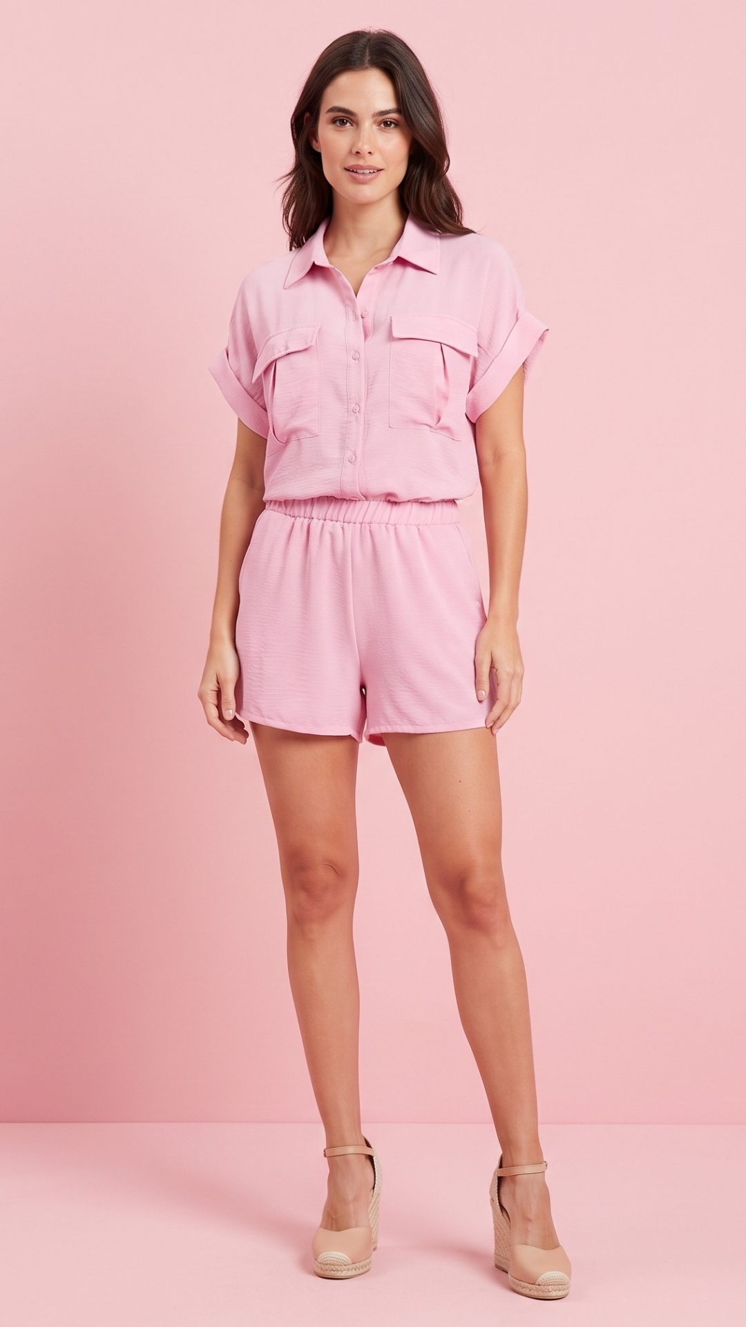 SET BLUSA Y SHORT DAMA