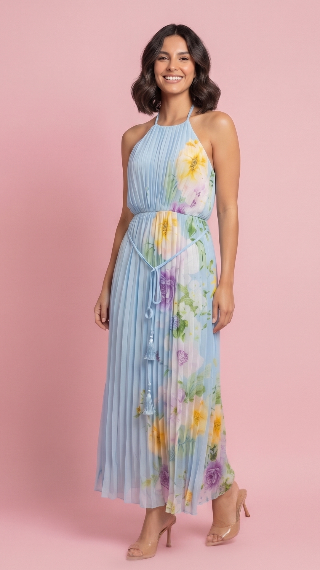 VESTIDO LARGO DAMA