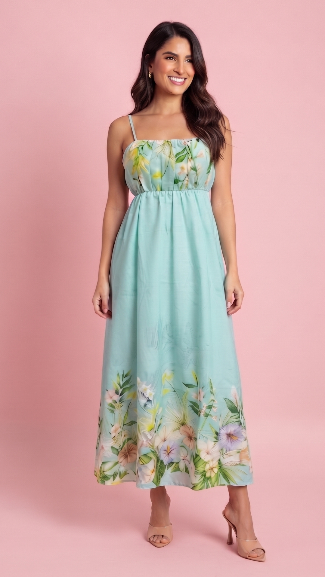 VESTIDO LARGO DAMA