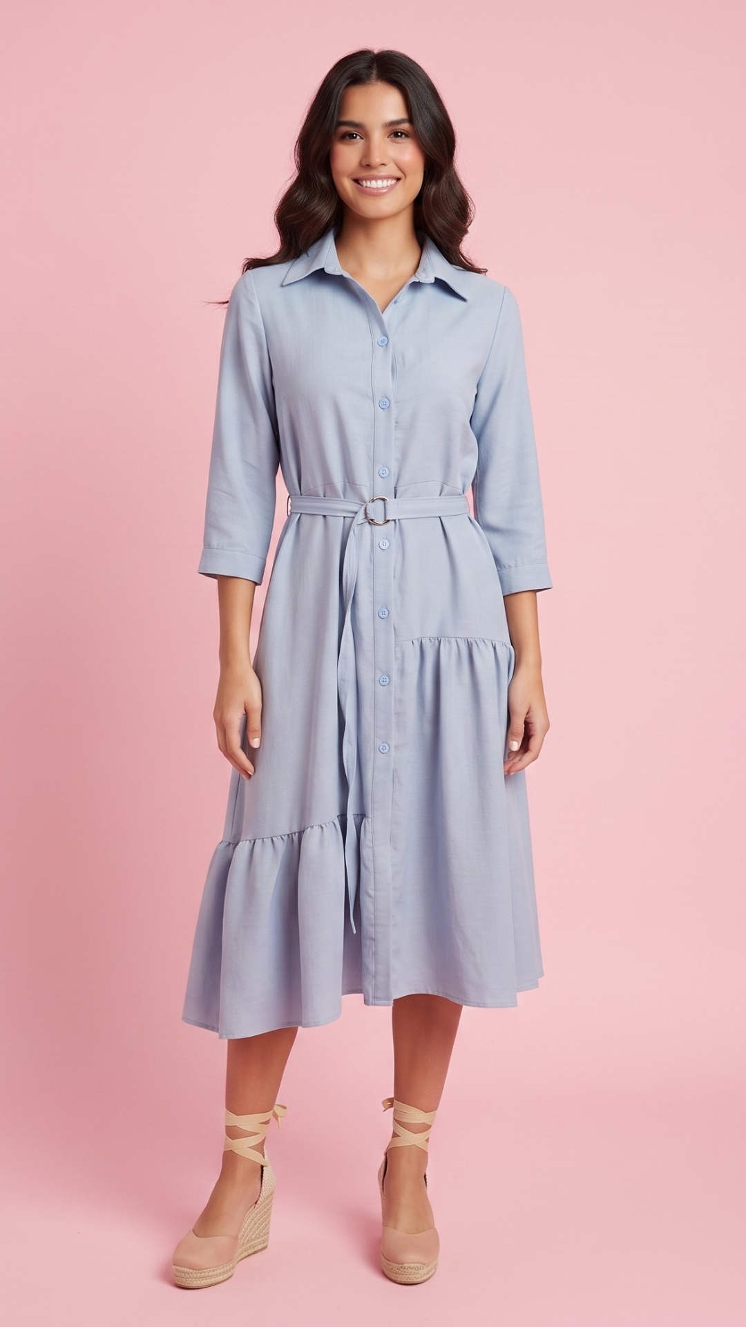 VESTIDO MIDI DAMA