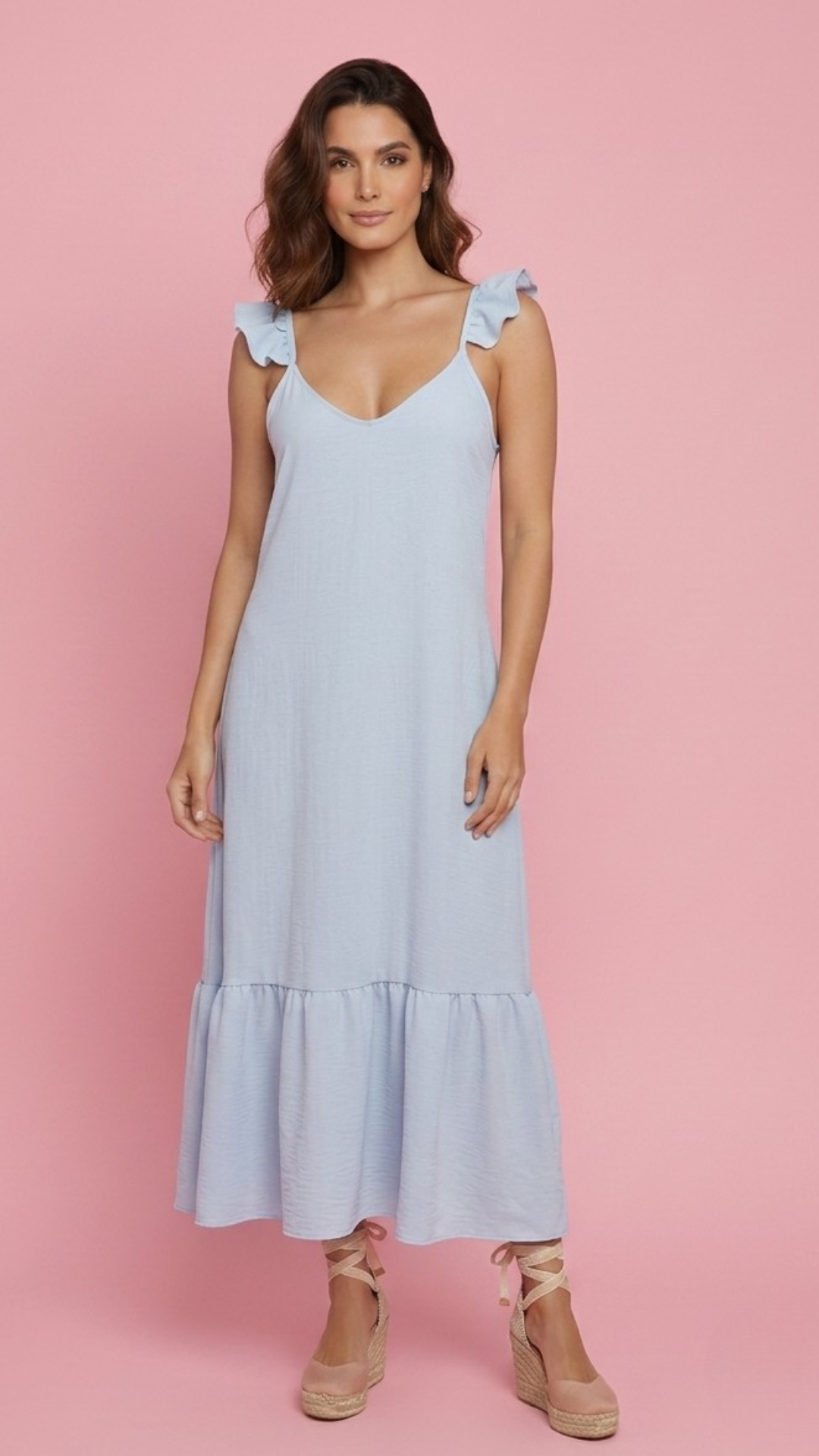 VESTIDO LARGO DAMA
