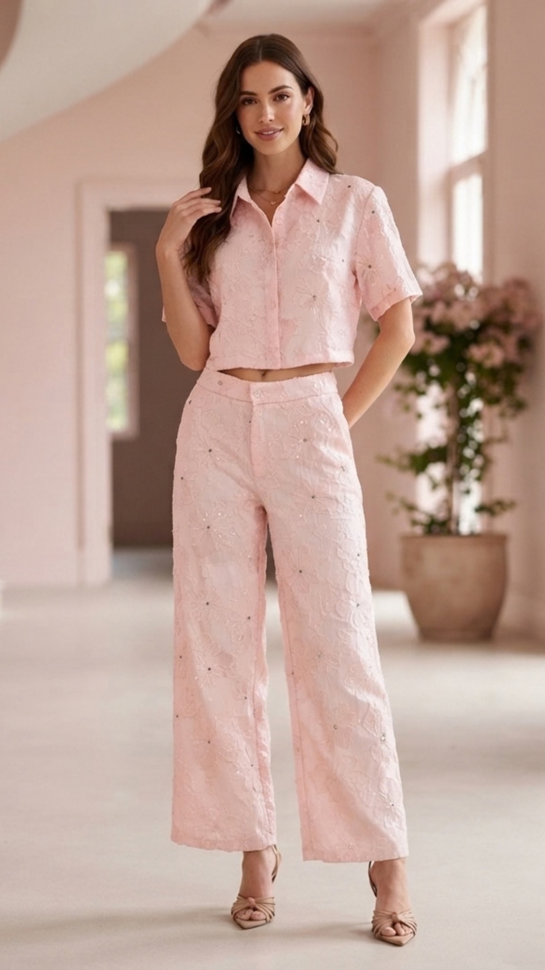 SET BLUSA Y PANTALON DAMA